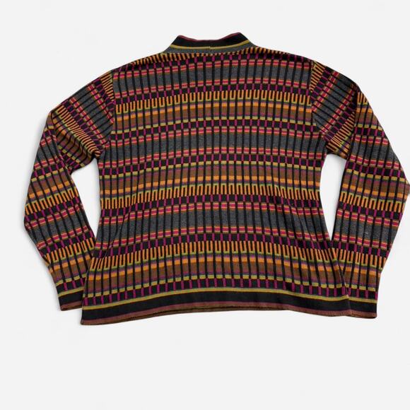 Joan Vass vintage USA made multi-coloured sweater knit womens One size. - Picture 2 of 5